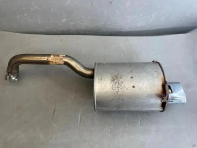 Silenciador de escape Fiat 500 2012-2017 fabricante de equipos originales con lengüetas de montaje rotas 52022339AA Foto 1 de 4