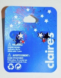 Pendiente Claire's Forth of July, racimo estelar (post) - Imagen 1 de 1