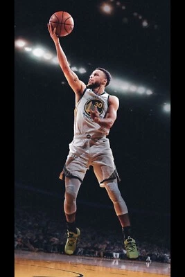 POSTEROLL Stephen Curry Poster Wall Art Home Decor Photo Prints 16x24, 20x30, 24x36"