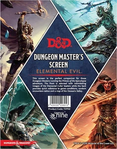 Dungeons & Dragons - "Princes of the Apocalypse" DM Screen, multicoloured (73... - Picture 1 of 1