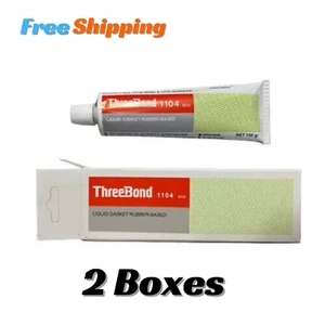 2 X100g New ThreeBond 1104 ECO FOR VEHICLE ORIGINAL GAM LIQUID GASKET Free Ship - Foto 1 di 3