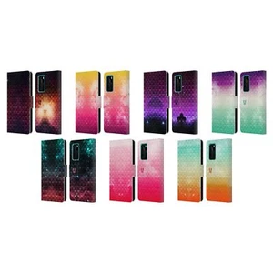 HEAD CASE DESIGNS STUDDED OMBRE LEATHER BOOK WALLET CASE FOR HUAWEI PHONES 4 - Picture 1 of 7