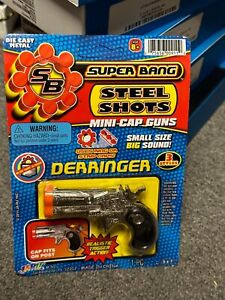 NEW SUPER BANG STEEL SHOTS MINI CAP GUN DERRINGER