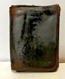 Vintage  MANNELLI  Leather Wallet Poor But Useable Condition Please Read - Picture 1 of 9