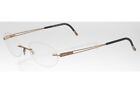 Silhouette Titan Design 7676 6053 7661 Chassis Gold Frame Eyeglasses SZ 51 19