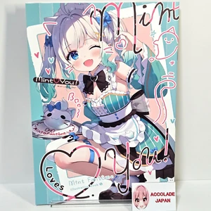 Mint Loves You VTuber Mint Fantome Art Book Ayamy Hachigo A4/24P Doujinshi - Picture 1 of 13