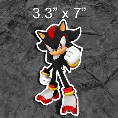 Pegatina Shadow The Hedgehog Fist, pegatina Shadow the Hedgehog, pegatina de sombra Foto 1 de 2