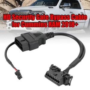 HD Security Gate Bypass Cable for Cummins RAM 2018+ S11 - Picture 1 of 11