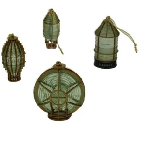 Harbour Lights - Fresnel Lens Orn, Set of 4 #HL716 - Picture 1 of 4