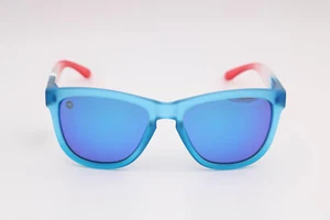 Knockaround Premiums Rocket Pop Kids Blue/Blue Polarized Sunglasses 47-15-126 - Picture 1 of 8