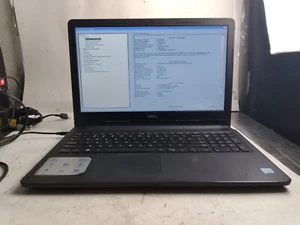 Dell Inspiron 15 3567 w/i3-7100U@2.40GHz, 8GB RAM, 1TB HDD Laptop for Part #2300 - Picture 1 of 11