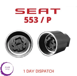 SEAT 553 / P 17mm TUERCA RUEDA BLOQUEO SEGURIDAD PERNO LLAVE TOMA, LWNK - Imagen 1 de 6