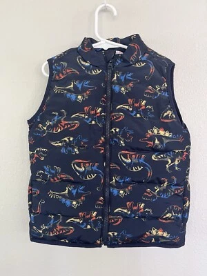 Kids Dinosaurs Puffy Vest Size 4T - Image 1 of 4