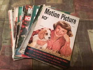 Motion Picture and Television Magazine 1951-10 issues, missing April and Nov. - Picture 1 of 1