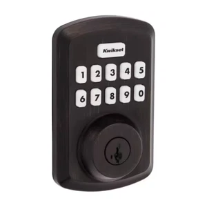 Kwikset Powerbolt 250 10-Button Keypad Venetian Bronze Transitional Electronic - Picture 1 of 1