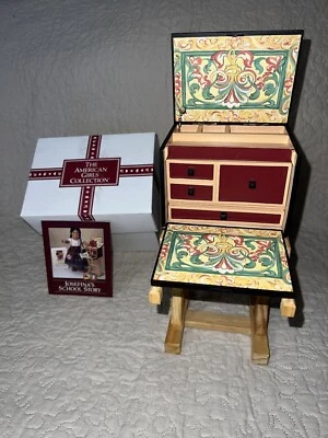 Rare & Retired American Girl Doll Josefina Writing Desk / wooden stand & box - Image 1 of 4