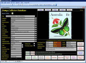 Stamp Collectors Image Database Software Pro Version suit Windows **HALF PRICE** - Picture 1 of 1