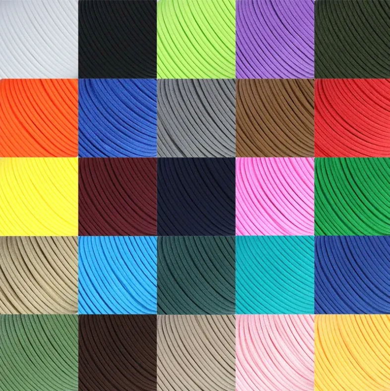 10-100 piedi 4 mm 550 paracord cavo paracadute cordino 7 fili nucleo tenda corda campeggio
