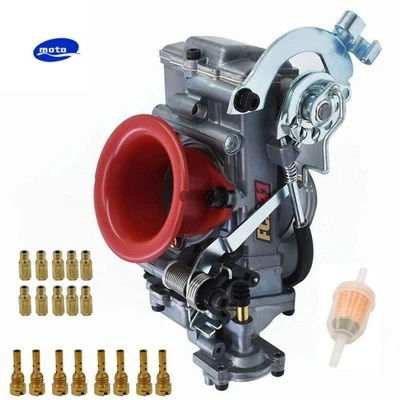 Carburador de motor de carreras Fcr 41 mm para Honda Xr650 Xl650 Suzuki Dr650 Yamaha Foto 1 de 4