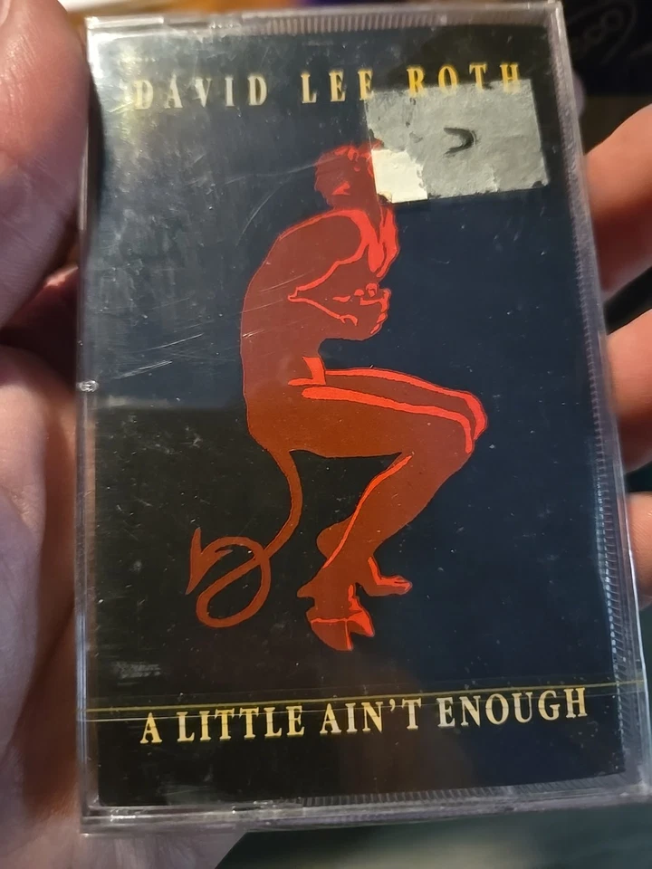 A Little Ain't Enough - David Lee Roth (Cassette, 1991) Sealed - Image 1 of 3