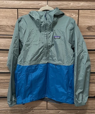 Pulôver masculino Patagonia Torrentshell tamanho pequeno verde novo - Imagem 1 de 4