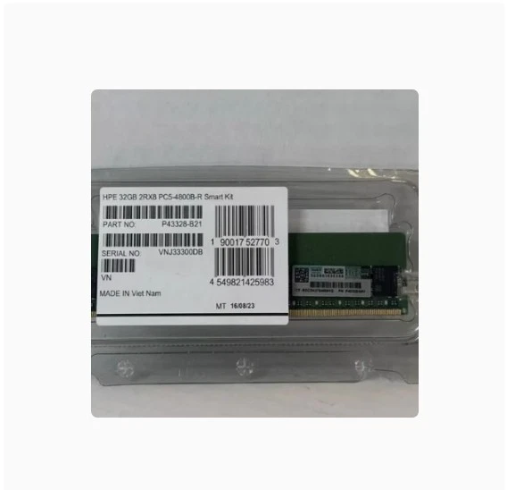 1Pcs P64705-B21 P53624-0A1 Server Memory 16GB 1RX8 PC5-5600B RDIMM - Image 1 of 1