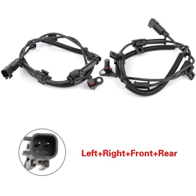 2 Pcs Front Rear RH & LH ABS Speed Sensor for Ford F-250 F-350 F-550 Super Duty - Image 1 of 4