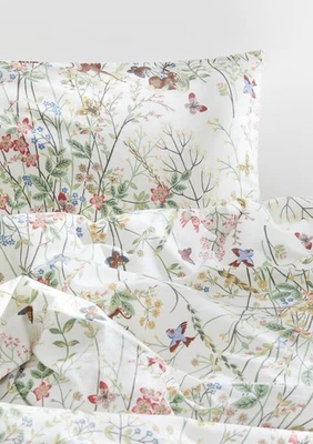 H&M Disney Home White Bambi Patterned Cotton Twin Duvet Cover Set - Image 1 of 4