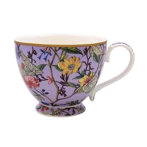 William Kilburn’s Florales - Diseño Malva - Taza de té clásica con patas grandes - Imagen 1 de 1