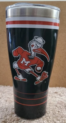 Miami Hurricanes Tervis 30 盎司。 MVP 不锈钢不倒翁小漆片 — 第 1/4 张图片