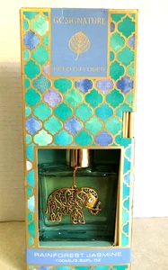 GC Signature Reed Diffuser Rainforest Jasmine OIL 3.52 fl oz With ELEPHANT CHARM - Picture 1 of 6