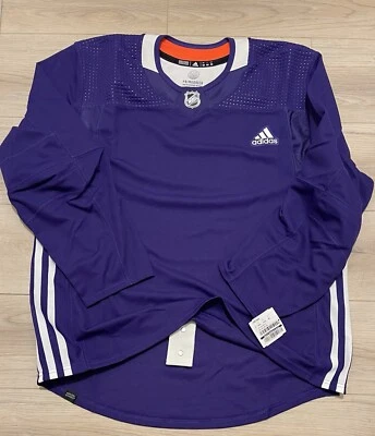 NUEVO Adidas MiC Auténtico PrimeGreen Blanco Púrpura Camiseta de Práctica para Hombres Talla 54 Foto 1 de 4