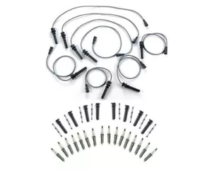 For 2003-2005 DODGE RAM PICKUP 1500 Hemi Ignition Wires Spark Plugs & Coil Boots - Picture 1 of 6