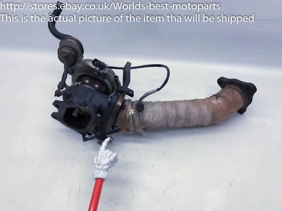 Subaru Impreza WRX (1) 05' Blobeye TD04L Turbo Charger Turbocharger with Up Pipe - Bild 1 von 4