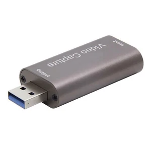 Video Capture Card 1080P 4K HDMI to USB 3.0 Audio Game Recording Live Streaming - Afbeelding 1 van 14