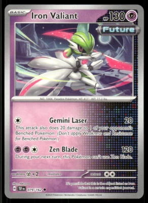 SV05: Temporal Forces #079/162 Iron Valiant - Image 1 of 2