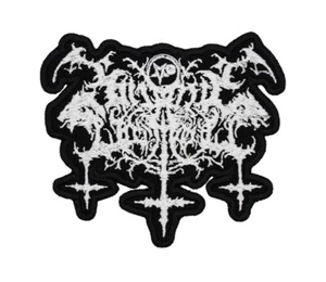 Satanic Warmaster Embroidered Sew-on Patch | Finnish Black Metal Band Logo - Picture 1 of 1