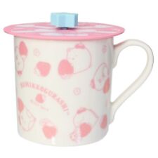 San-X Sumikko Gurashi Mug Cup With Silicon Cup Cover Strawberry Pink New Japan