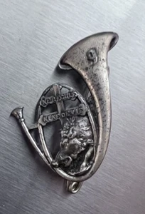 ORIGINAL MILITAIRE INSIGNE 9º BATAILLON DE CHASSEURS ALPINS / ABP BE - Foto 1 di 2