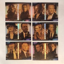 TWENTY FOUR 24 SEASON 5 (Artbox/2008) Complete RARE CARD HOLOFOIL Chase Card Set