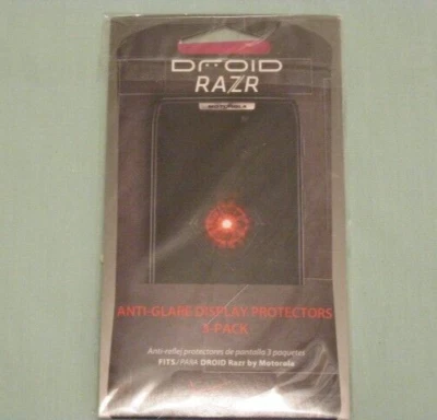 Single Anti-Glare Screen Display Protector for DROID Razr Motorola - Image 1 of 2