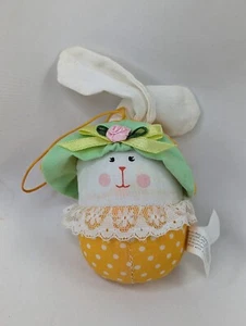 Avon Easter Egg Spring Rabbit Plush Bunny 5 Inch 1996 Stuffed Toy - Picture 1 of 5