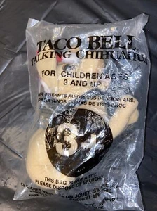 Vintage Yo Quiero Taco Bell sprechender Chihuahua Hund Weihnachtsmütze Stofftier - Bild 1 von 10