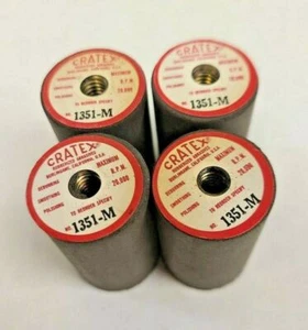 4 Cratex 7/8 x 1-1/2 1351-M Schleifscheibe gummierte Schleifzylinder 20.000 - Bild 1 von 1