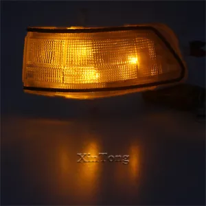 Pair LED Door Side Wing Mirror Indicator Light Lamp For Honda CRV CR-V 2007-2011 - Picture 1 of 5