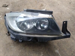 GENUINE BMW E90 3 SERIES O/S DRIVERS HEADLIGHT, HALOGEN HEADLIGHT 2006 MODEL  - Picture 1 of 5