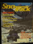 SnoTrack magazine by USSA, vintage snowmobile racing, October 1979