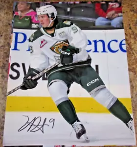 LANDON DUPONT SIGNED 8x10 MATTE PHOTO 2027 NHL DRAFT 1ST OVERALL (C) - Picture 1 of 2