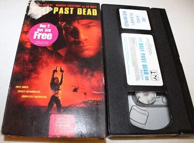 Half Past Dead (VHS 2002) Steven Seagal, Morris Chestnut, Ja Rule, Nia Peeples - Image 1 of 2