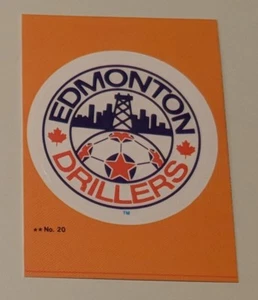 1979 Topps NASL Soccer sticker card Edmonton Drillers #20 - Picture 1 of 1